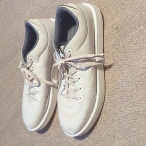 Allbirds Men's Size 12 M Wool Piper Low Sneakers Shoes White Woven